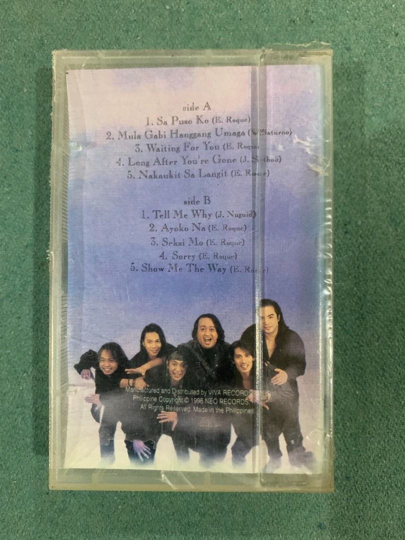 THE BOSS (Nakaukit Sa Langit) (Category: CDs & DVDs) located in Iligan City. Submitted by rarefind (Listing ID 1260070962, Image 2). Description: Cassette Tape.