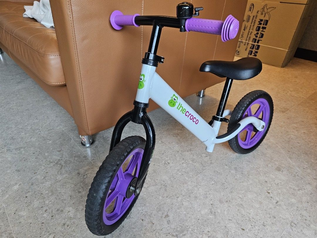 Thecroco lightest outlet aluminum balance bike