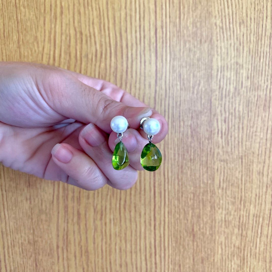 Tiffany peridot earrings store