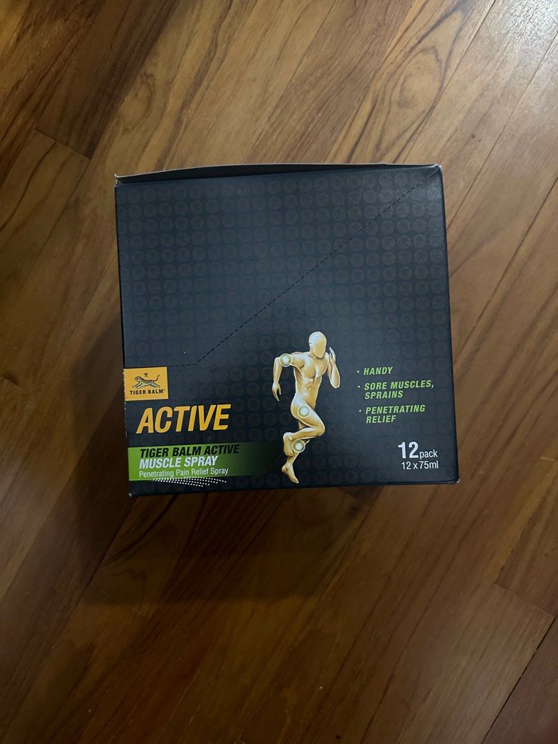 Tiger Balm Active Muscle Spray, Everything Else on Carousell