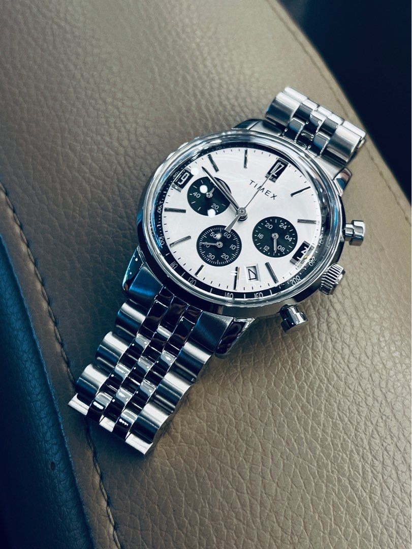 Timex chronograph tachymeter top