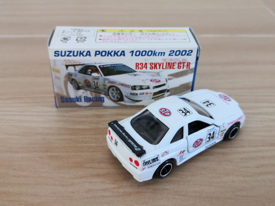 トミカ Ley Jun Ｒ３４ スカイラインＧＴ－Ｒ ＳＵＺＵＫＡ ＰＯＫＫＡ