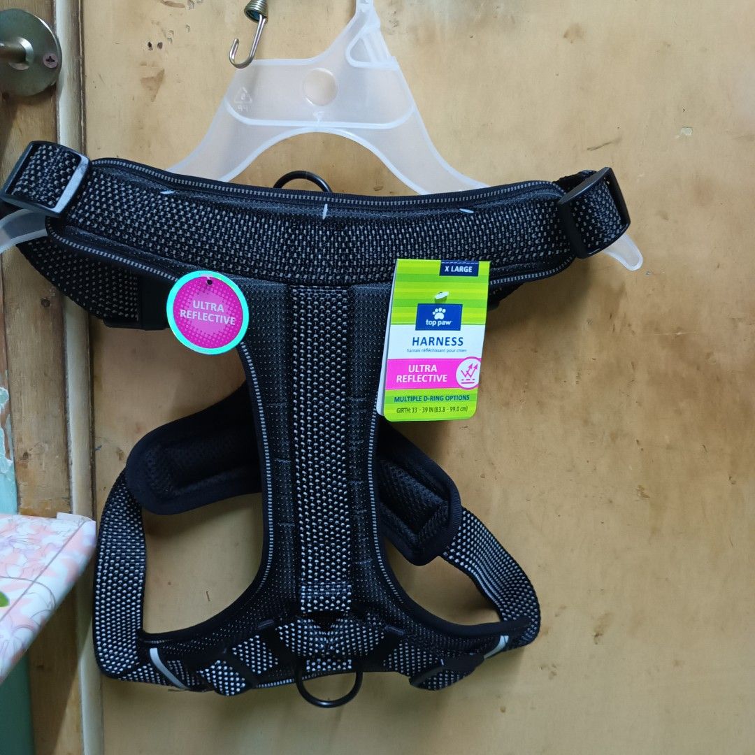 Top paw ultra reflective harness shop