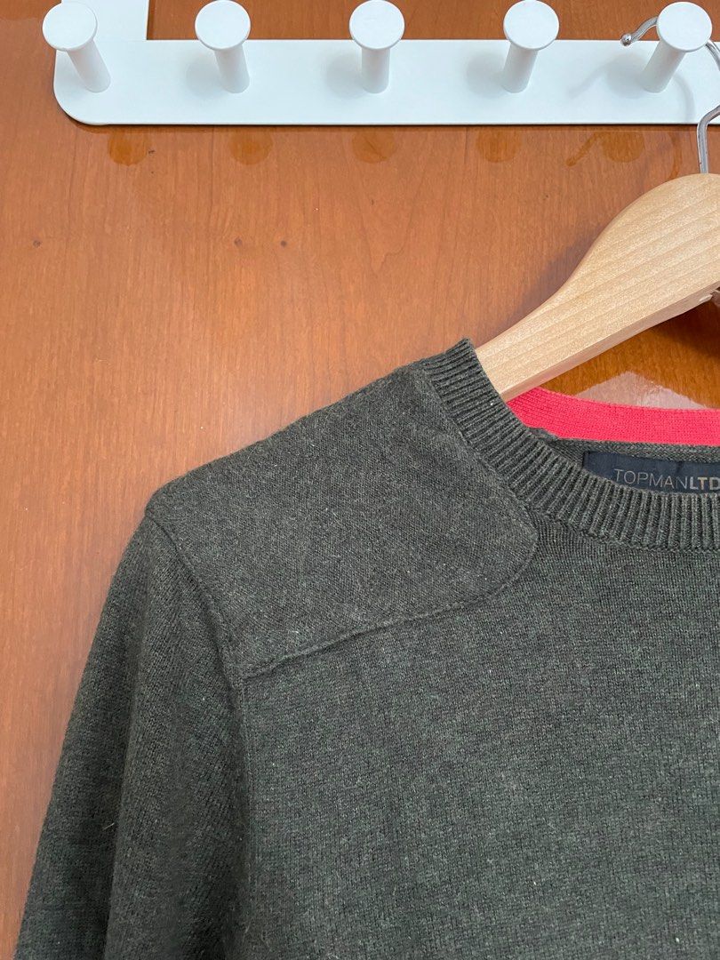 Topman Green Sweater