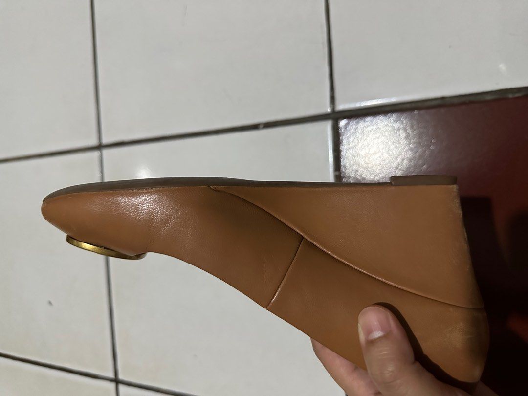 Tory burch chelsea best sale 65mm wedge