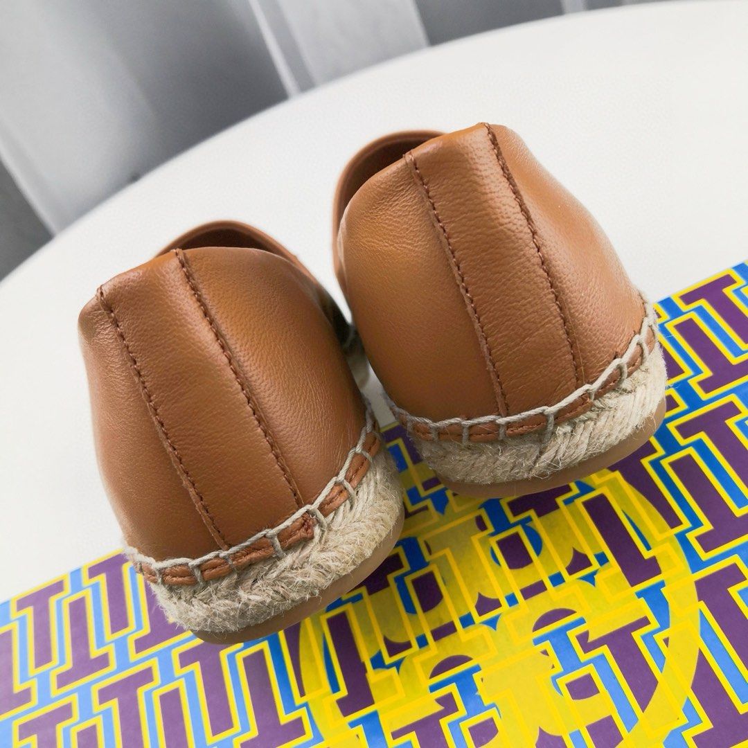 Tory burch outlet tan espadrilles