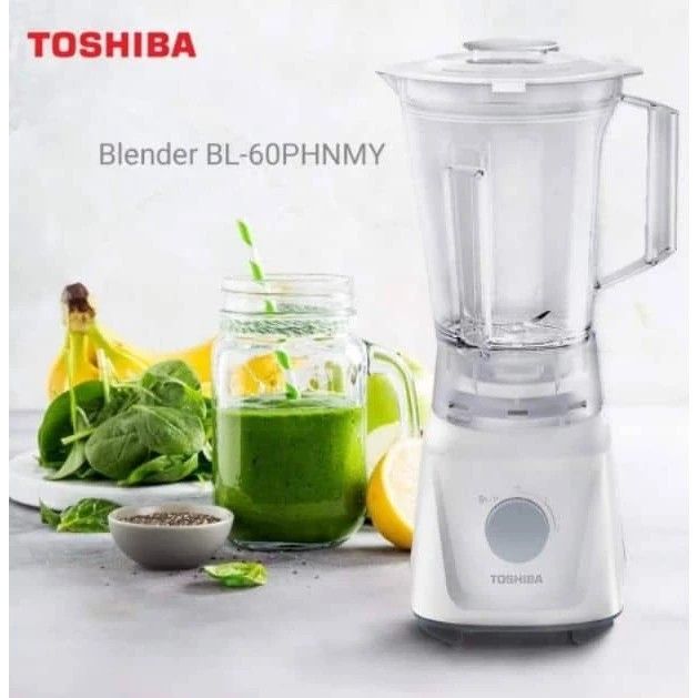 TOSHIBA BLENDER BL60PHNMY BLENDER (600W) 1.5L, TV & Home Appliances
