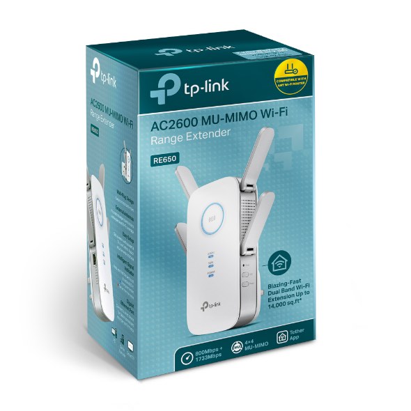 TP LINK RE650 AC2600 Wi Fi Range Extender Computers Tech Parts