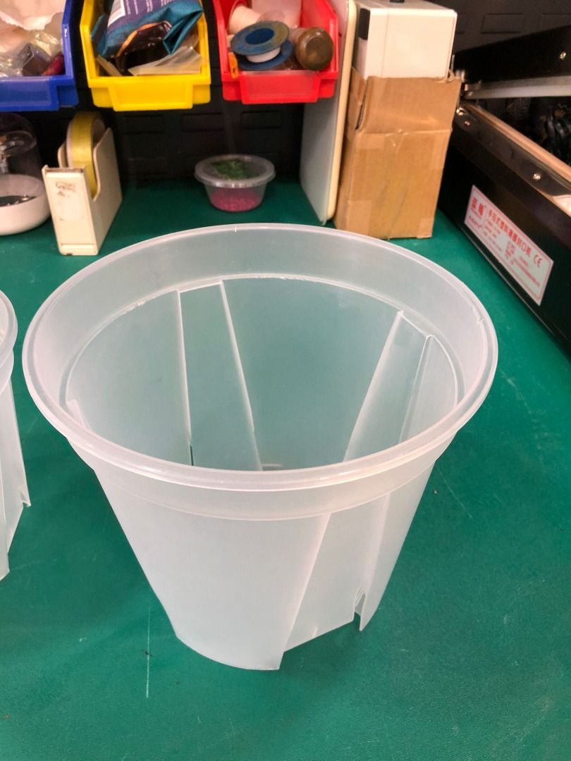 Transparent Pot With many Aeration holes good for Houseplants / Aroids
