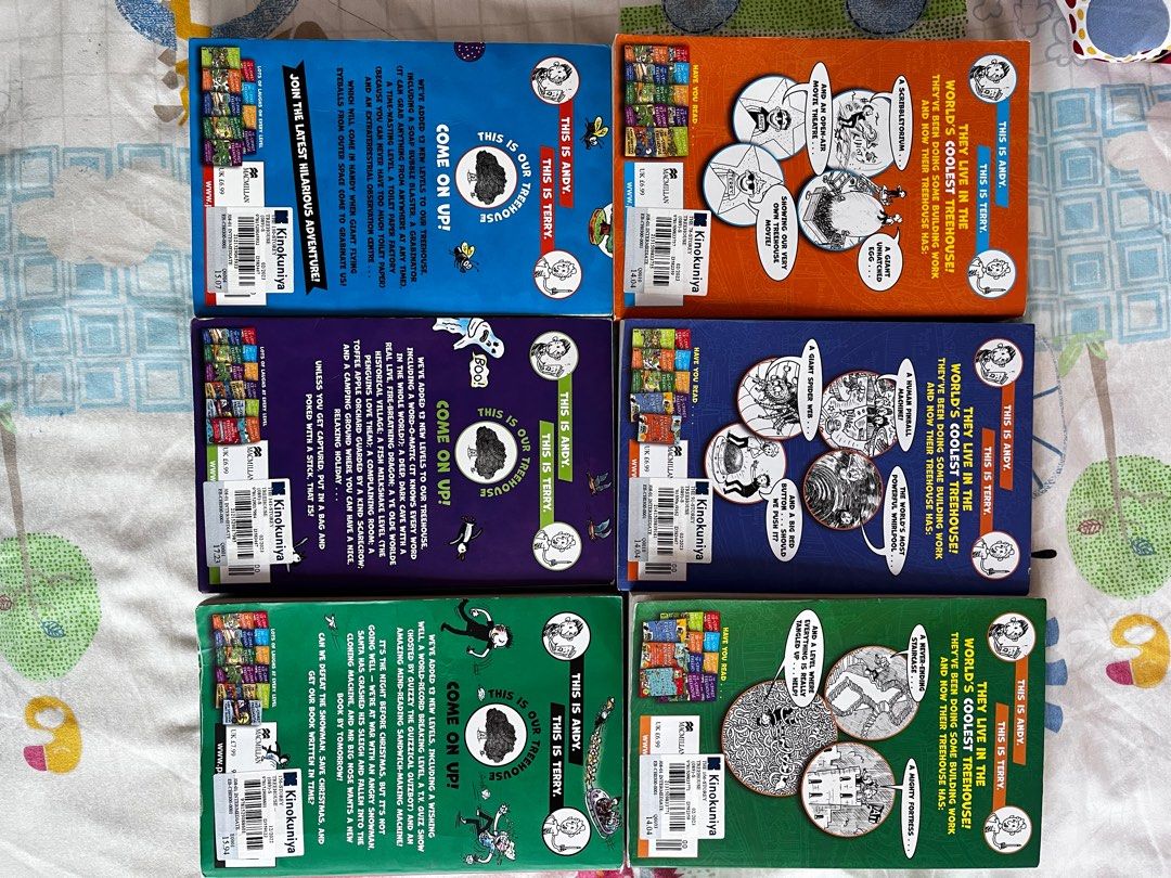 Treehouse Series by Andy Griffiths and Terry Denton, Hobbies & Toys