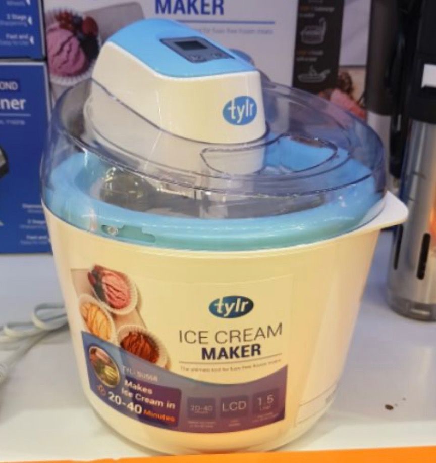 Tyler Ice Cream Maker TV Home Appliances Kitchen Appliances