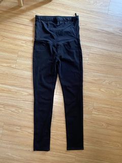 Uniqlo Black Maternity Pants Jeans
