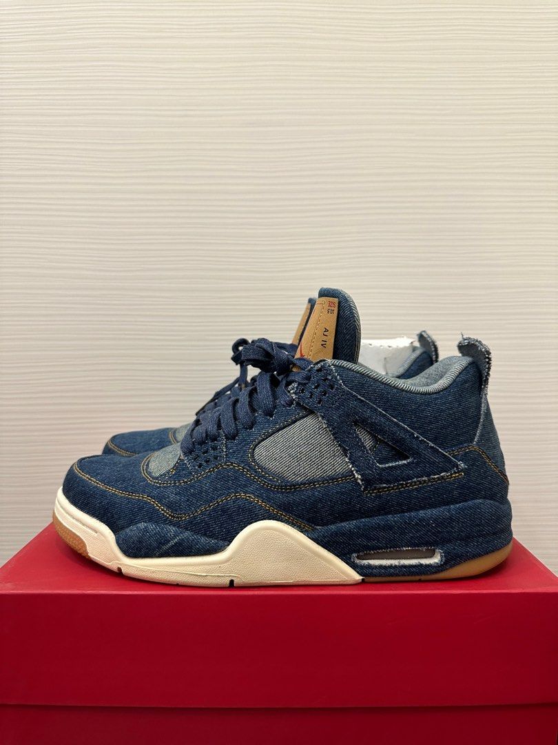 Nike air jordan cheap 4 x levi's