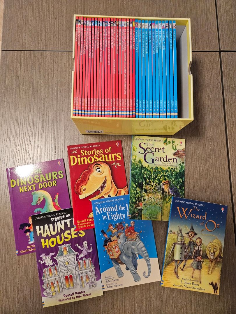 Usborne My Reading Library Collection (Stage 3) (40 Books), 興趣及 