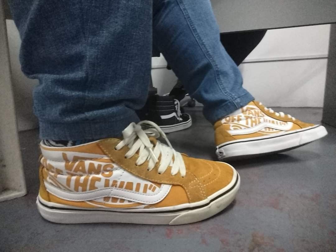 Vans Sk8 Mid Reissue Logo Men s Fashion Footwear Casual Shoes