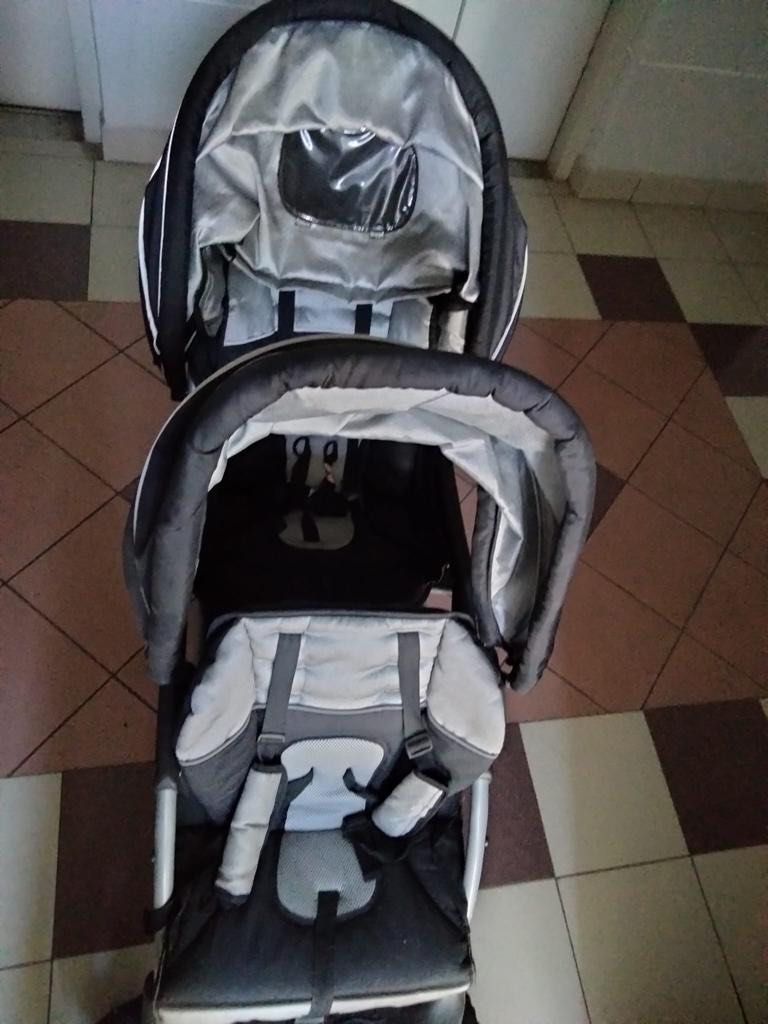 Veebee double store stroller