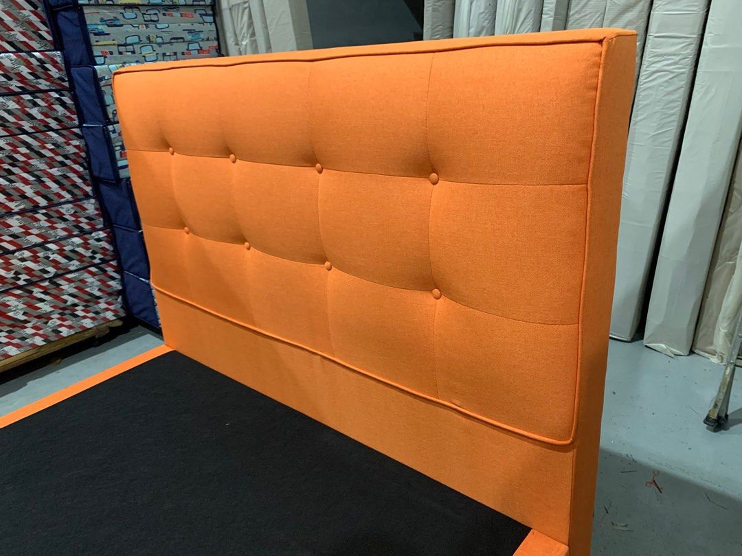 Vibrant Modern Queen Bedframe, Furniture & Home Living, Furniture, Bed