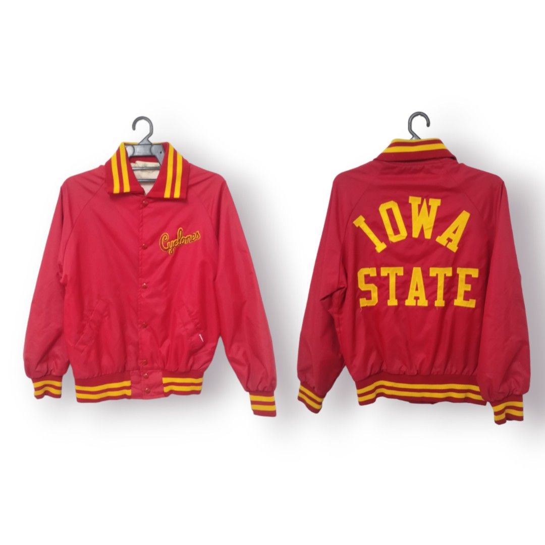 Vintage Gem Sportswear Nylon Varsity Jacket, Men's Fashion, Coats