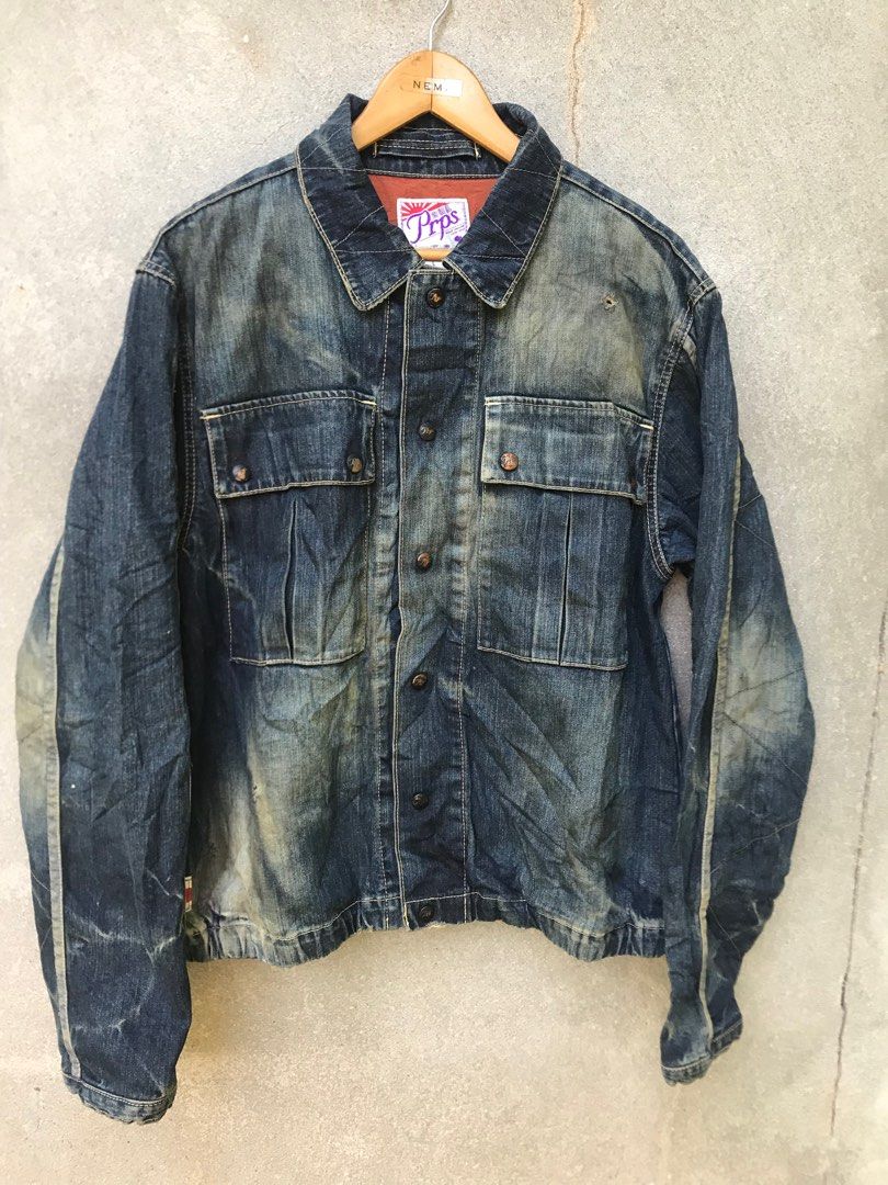 vintage prps denim jacket Men s Fashion Coats Jackets and