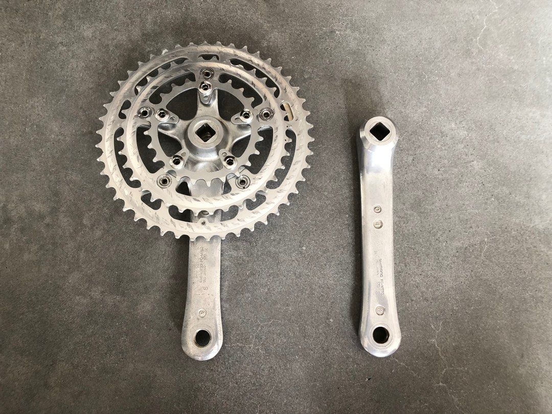 Vintage Retro 90s Shimano DX FC MT60 Crank Crankset Mtb Mountain