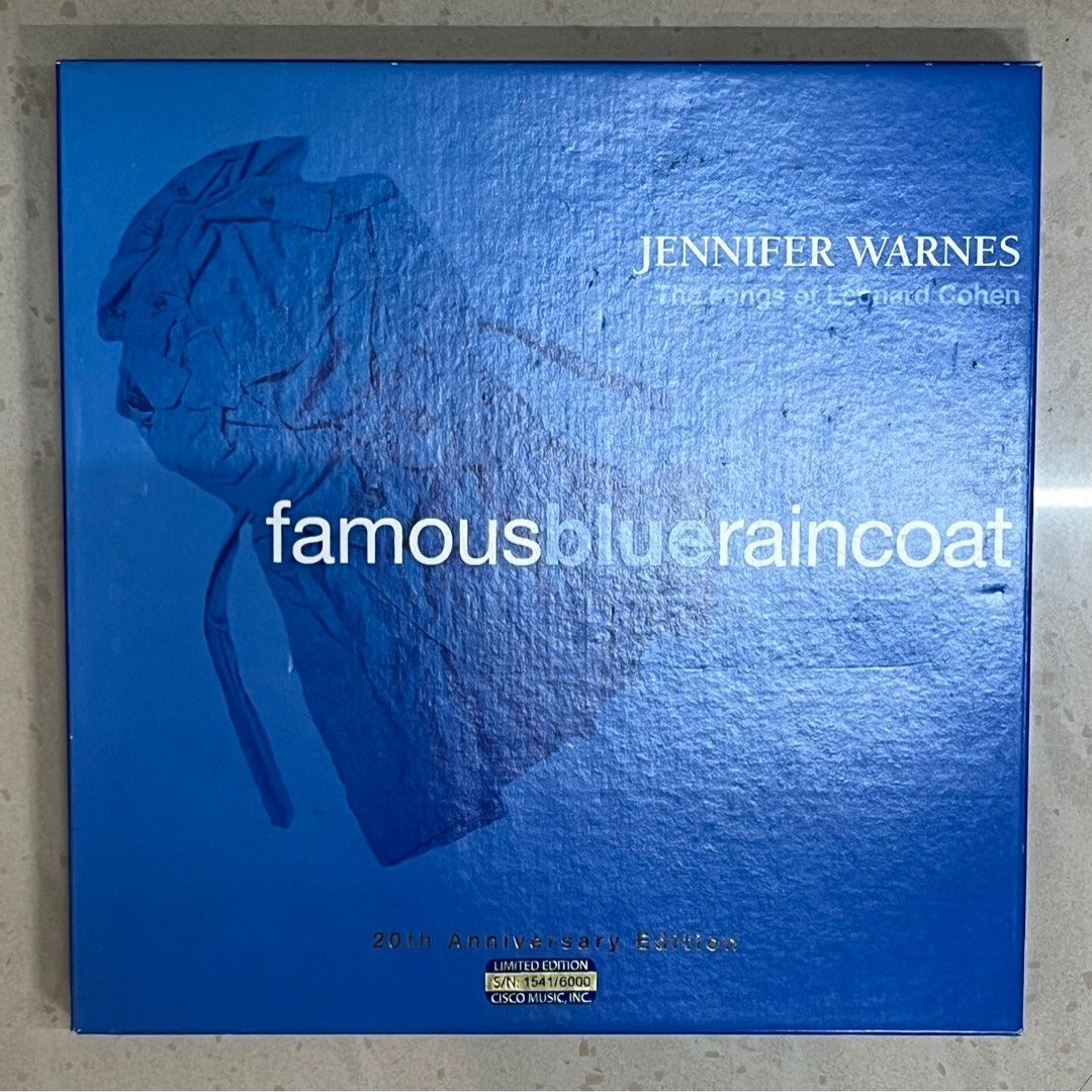 Jennifer warnes top famous blue raincoat