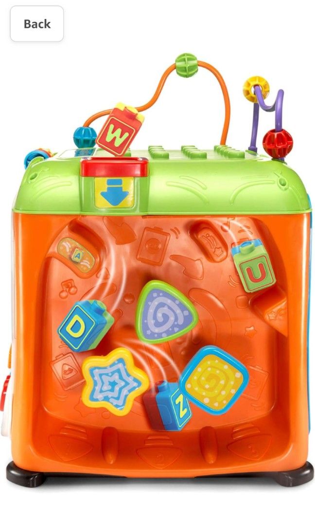 Vtech ultimate alphabet activity cube, Babies & Kids, Infant Playtime ...