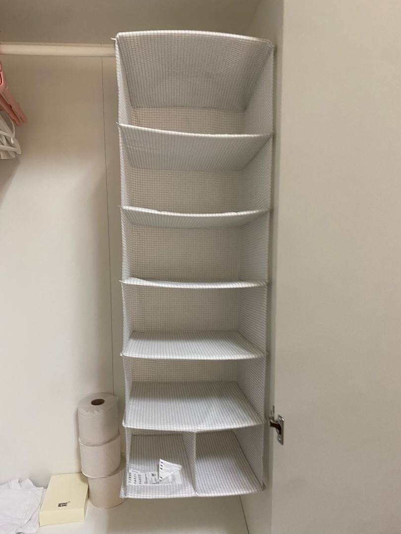 Wardrobe Hanging Clothes Organiser, Furniture & Home Living, Furniture