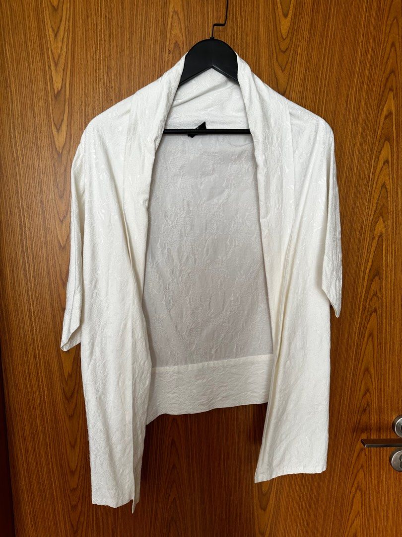 White on sale kimono jacket