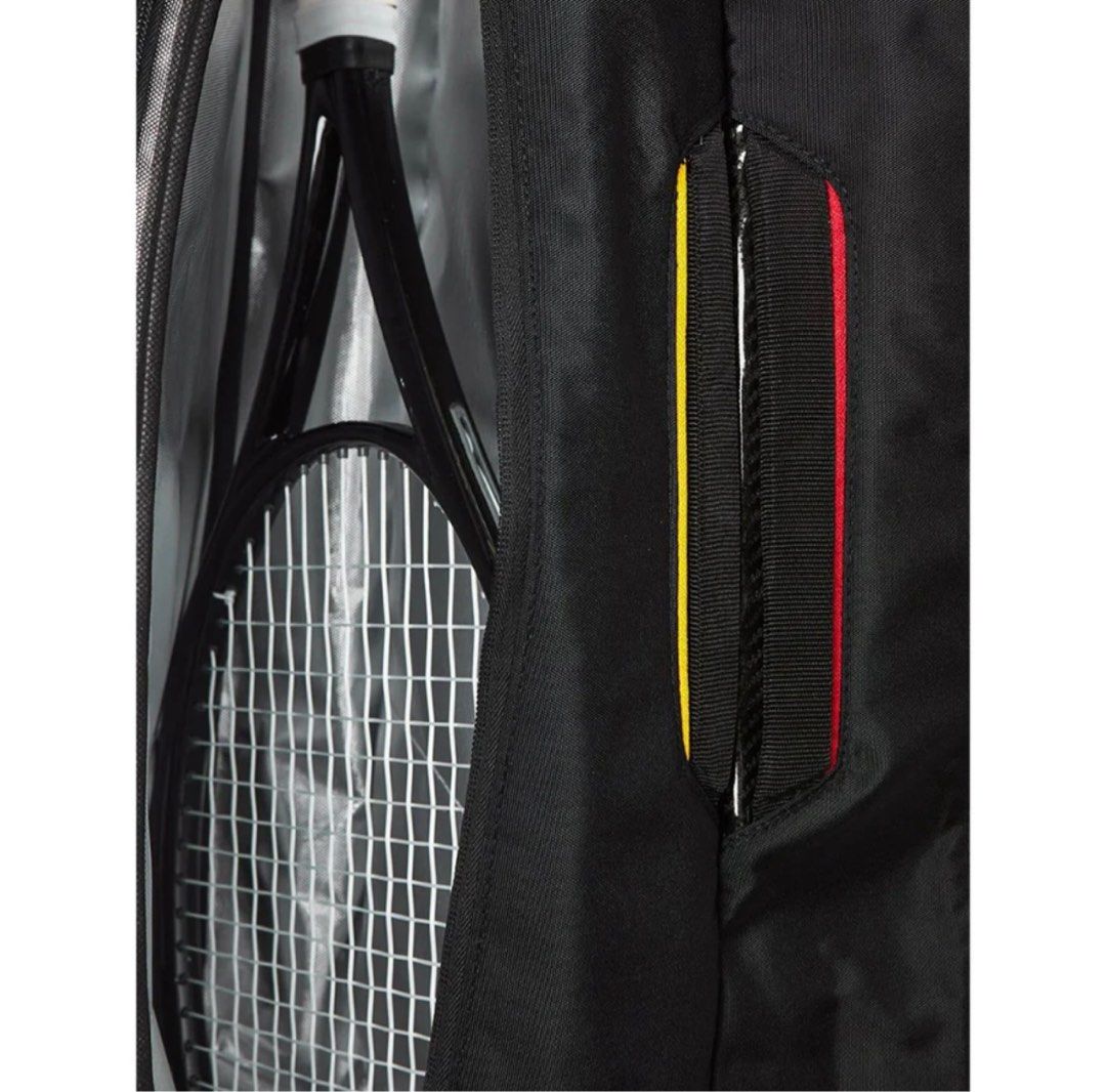 Sac De Tennis Wilson Super Tour Pro Staff - 9 Raquettes - Compartiment Thermoguard - Porté Dos Ou Main