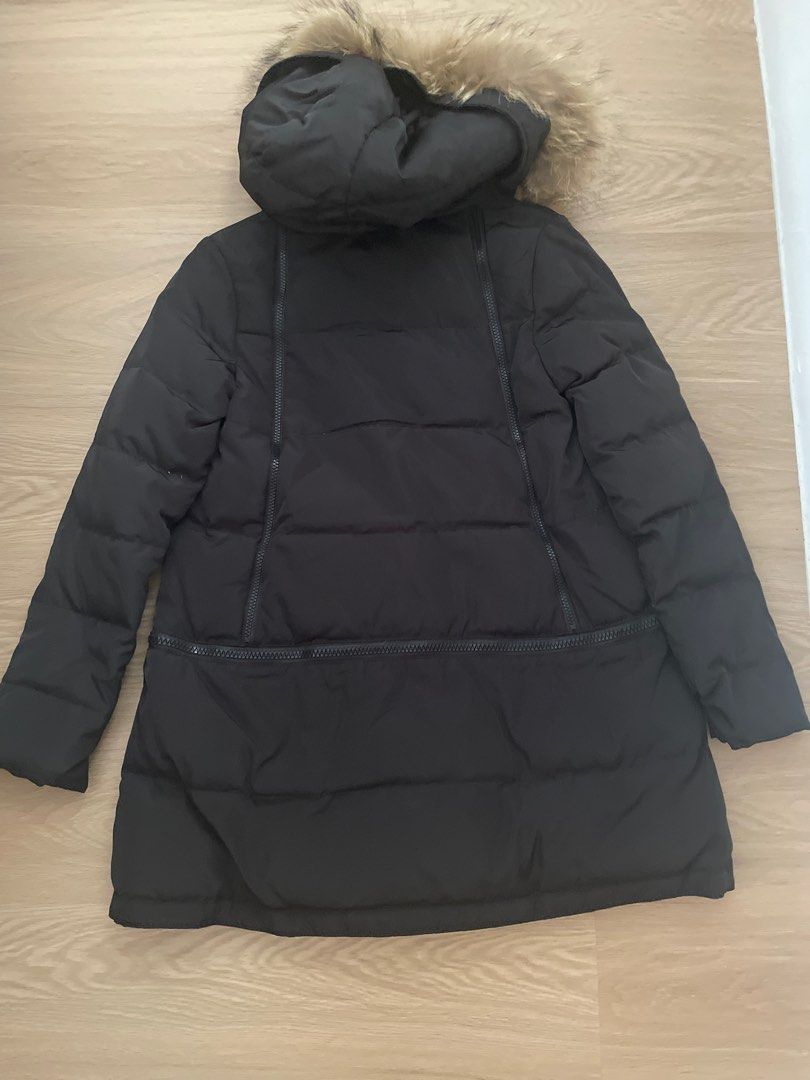 Down feather cheap coat womens