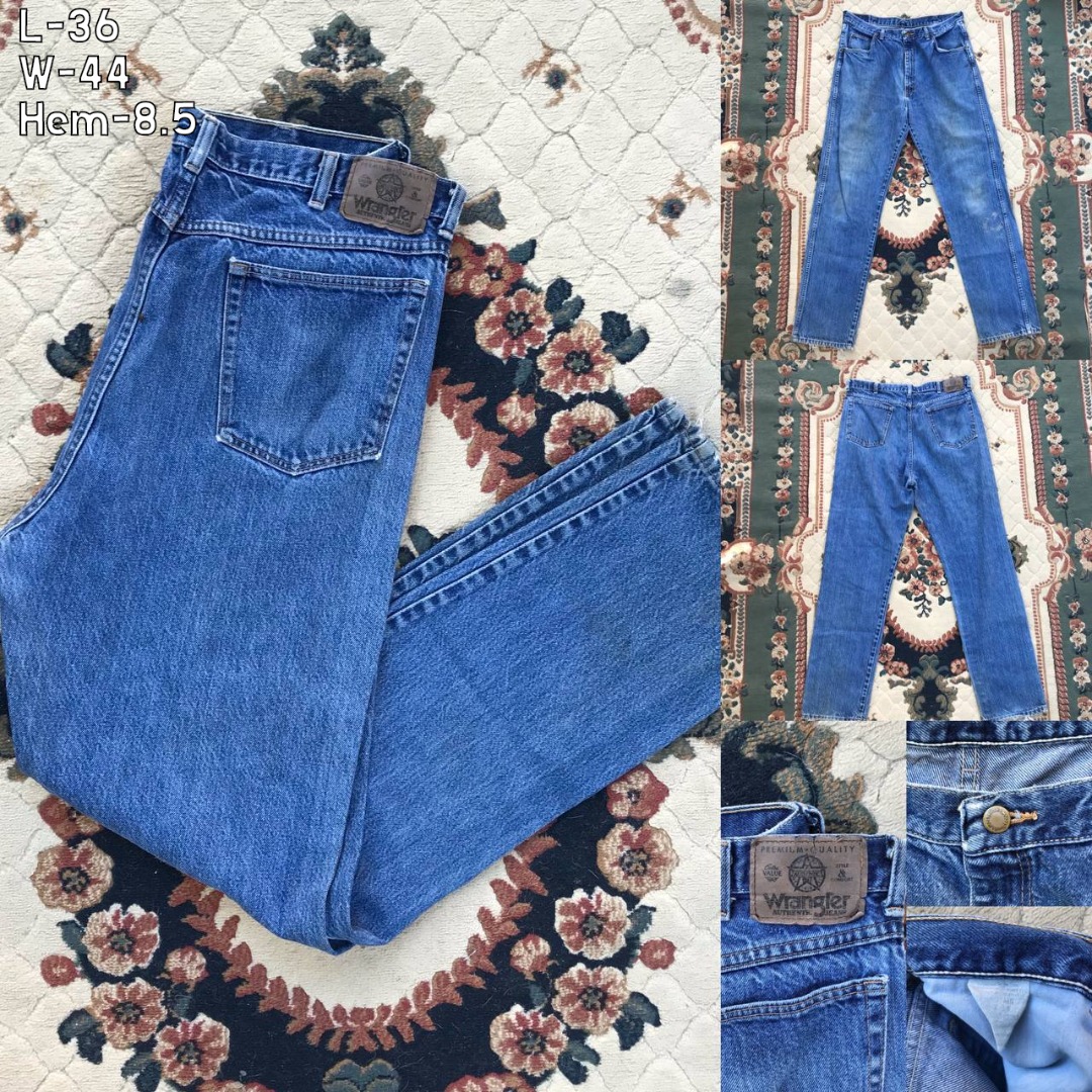Wrangler Pants, Men's Fashion, Bottoms, Jeans on Carousell
