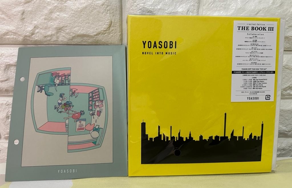 Yoasobi THE BOOK 3 完全生産限定盤連HMV 特典, 興趣及遊戲, 音樂 