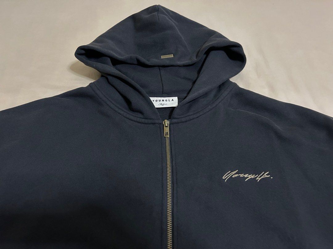 YoungLA unisex Monarch Zip- up Hoodie 2.0, Men's Fashion, Coats, Jackets  and Outerwear on Carousell