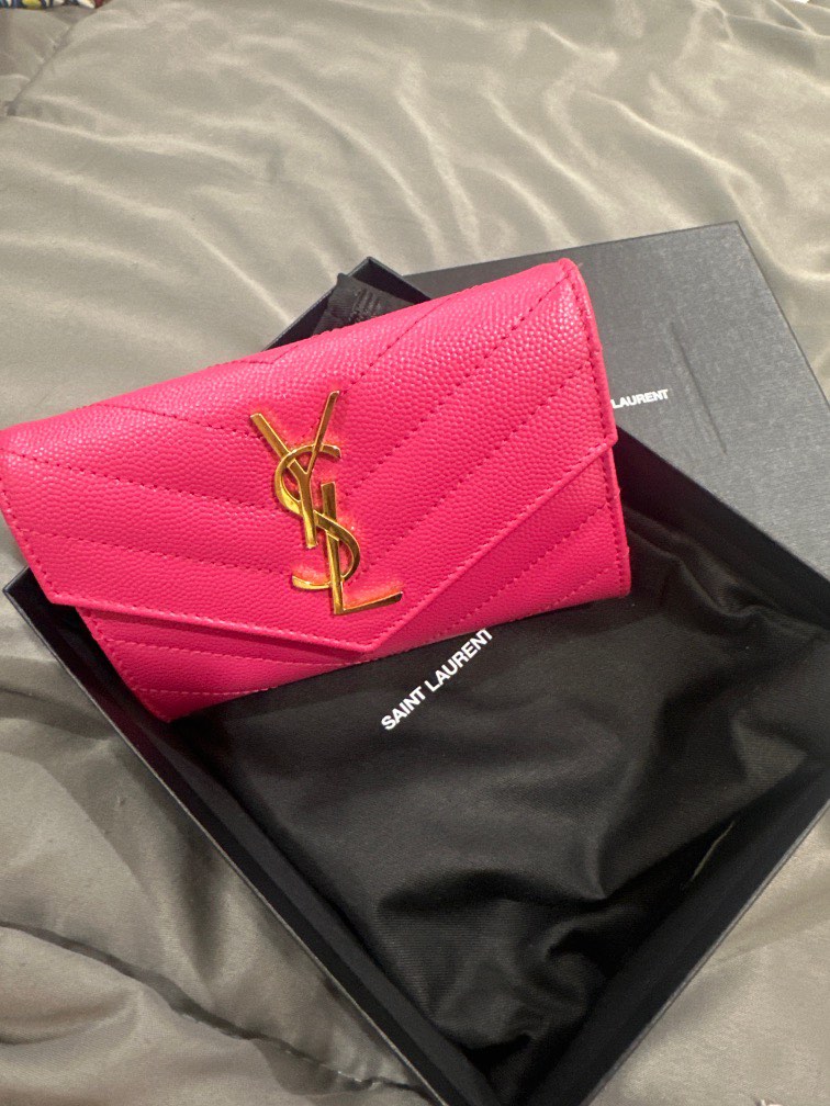 YSL Wallet, Luxury, Bags & Wallets on Carousell