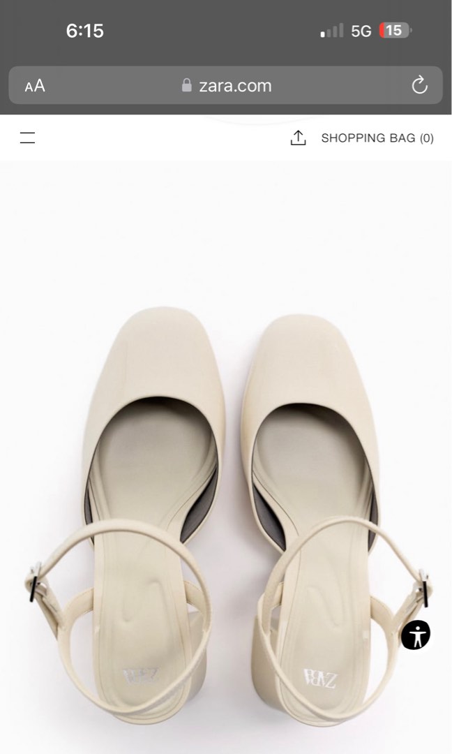 block heel slingback shoes zara