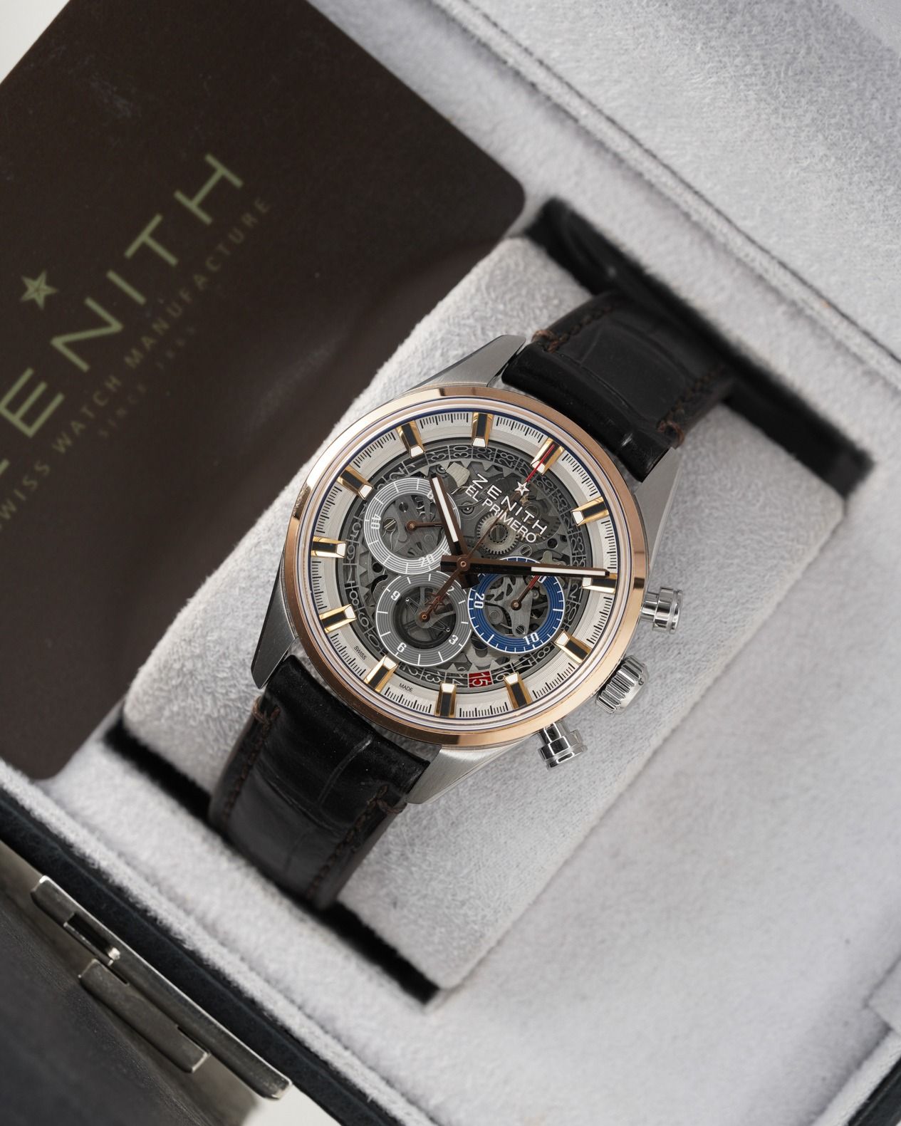Chronomaster el primero skeleton cheap