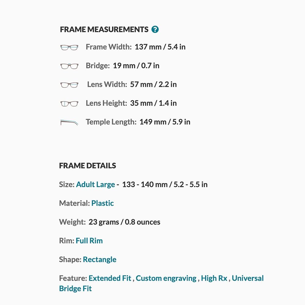 Zenni Optical Unisex Rectangle Glasses Black Cherry FL41 Migraine