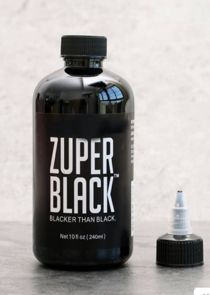 Zuper-黒のタトゥーインク(360ml)