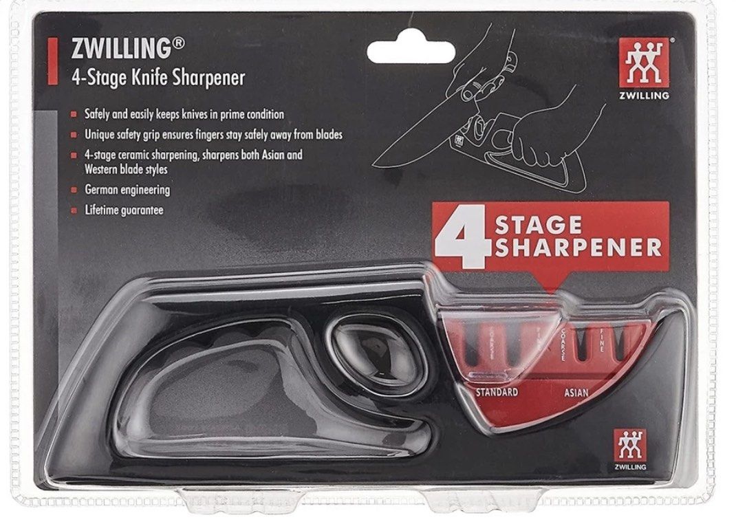 Zwilling knife sharpener 4stages, Furniture & Home Living, Kitchenware