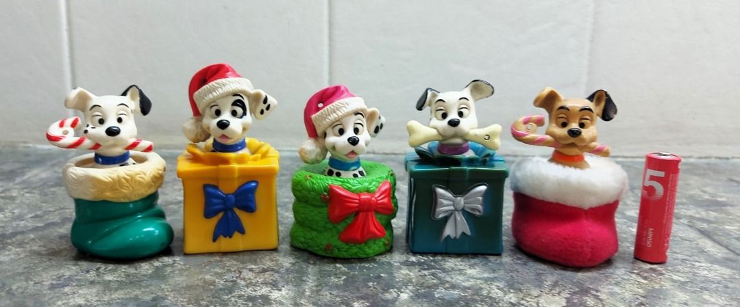 101 dalmatians christmas ornaments mcdonalds sale