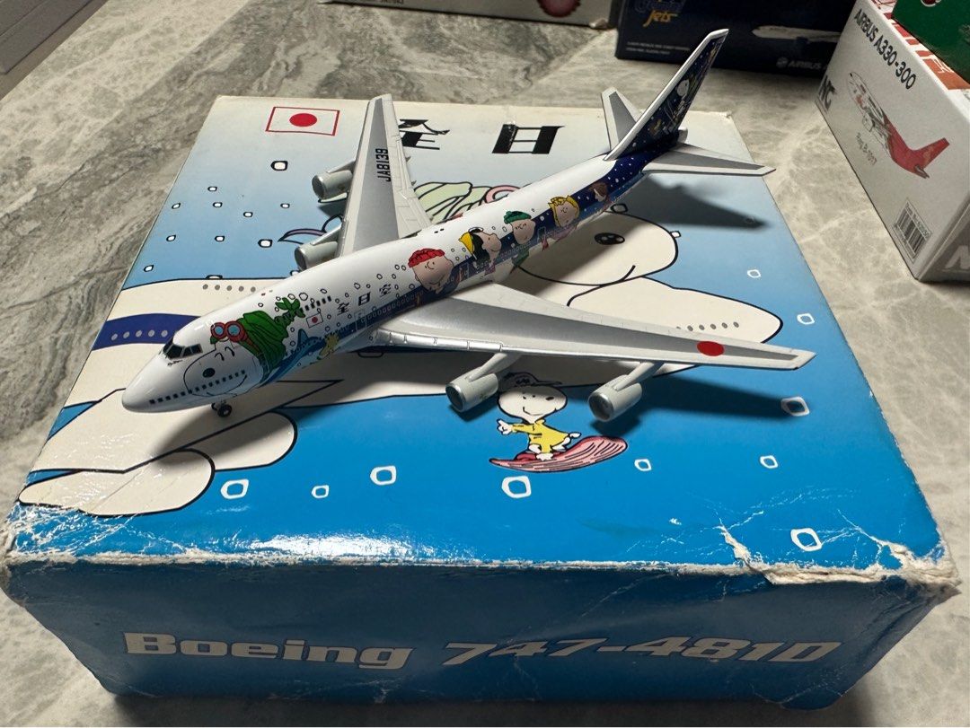 1:400 Tucano ANA 全日空B747 JA8139 Snoopy 史諾比飛機模型, 興趣及 