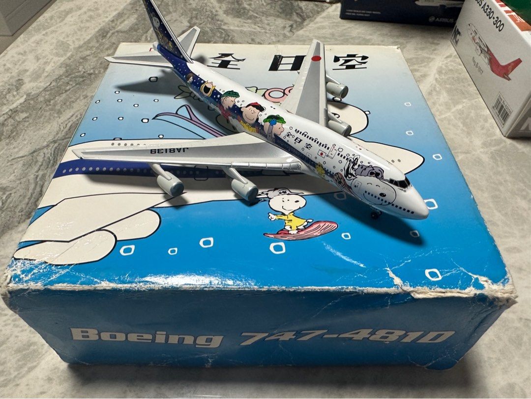 1:400 Tucano ANA 全日空B747 JA8139 Snoopy 史諾比飛機模型, 興趣及 