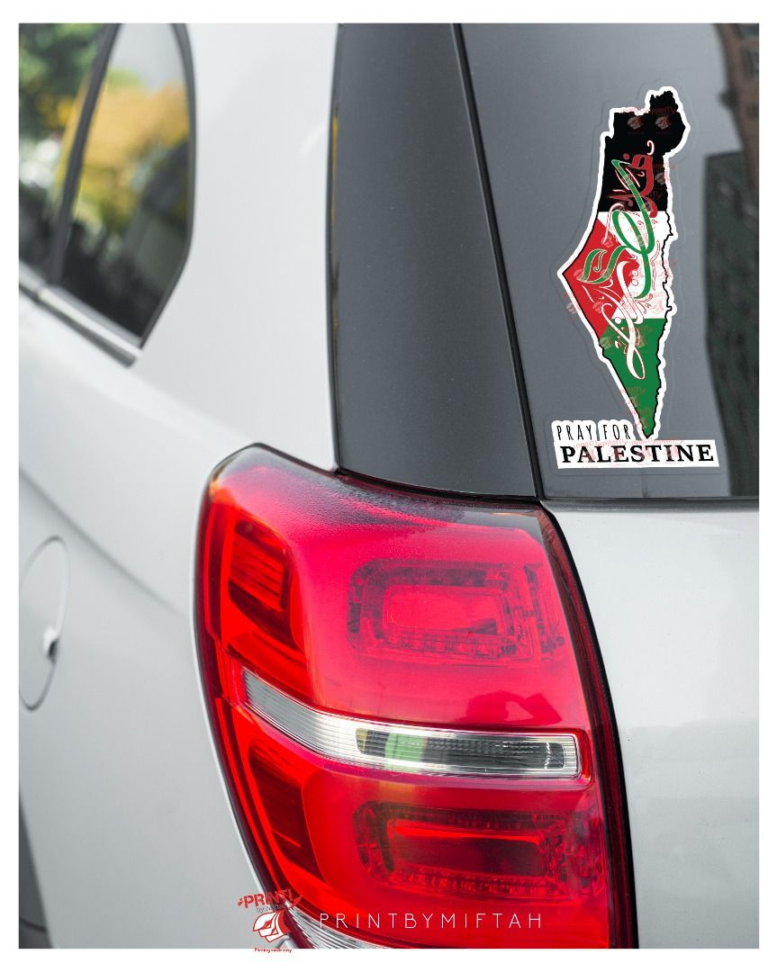 Palestine Car Decal, Hobbies & Toys, Stationery & Craft, Art & Prints