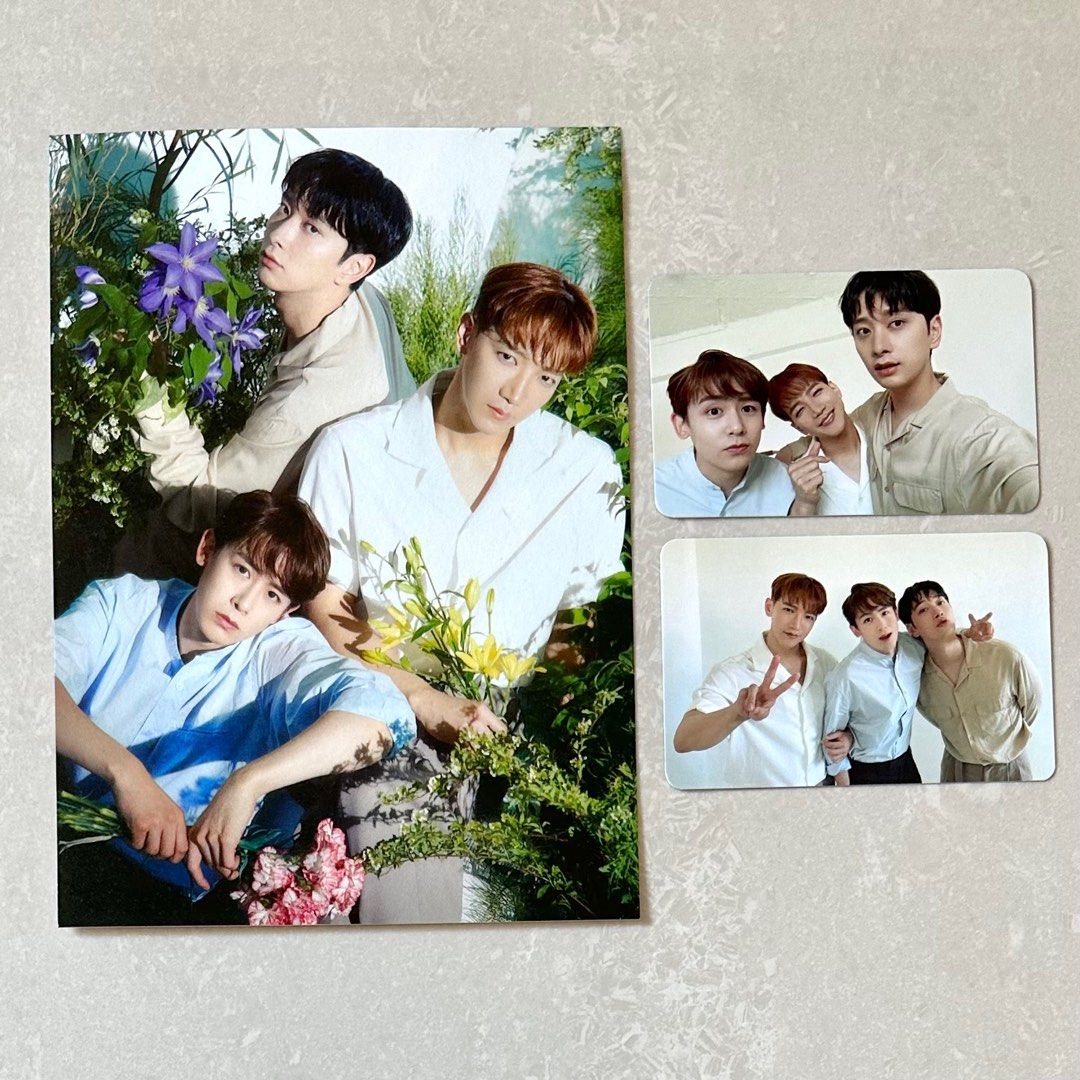 2PM OFFICIAL FANCLUB HOTTEST 8th 會員禮Unit 小卡postcard 小卡 