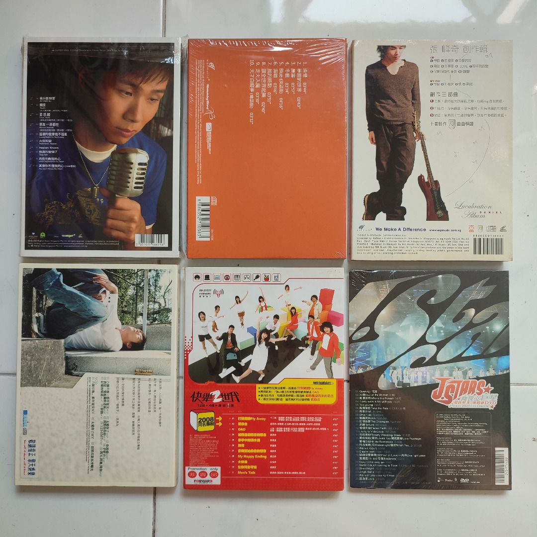 $3 CD/VCD/DVD 陳偉聯SOLER 張峰奇張善為快樂2時代J.Stars 喬傑立巨星 