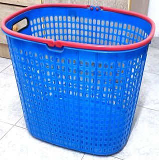 IKEA Fyllen Collapsible Pop-Up Mesh Round Spiral Laundry Basket Hamper /  Plush Stuffed Animal Toy Storage. (BLUE) for Sale in Covina, CA - OfferUp