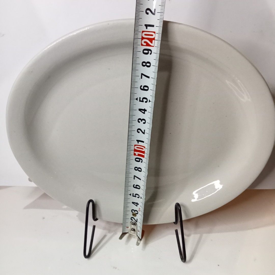 7'S DELCO ATLANTIC CHINA SERVING PLATES, Furniture & Home Living