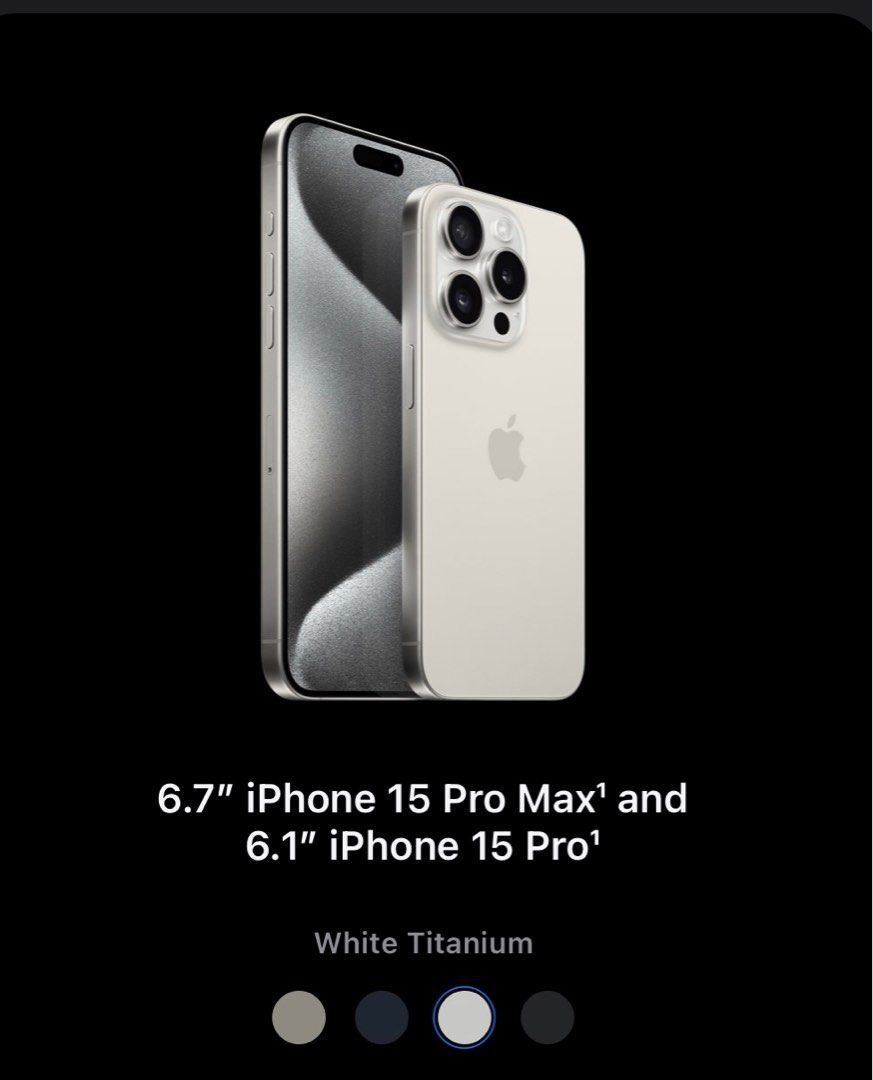 iPhone 15 Pro Max 256 GB 未開封-