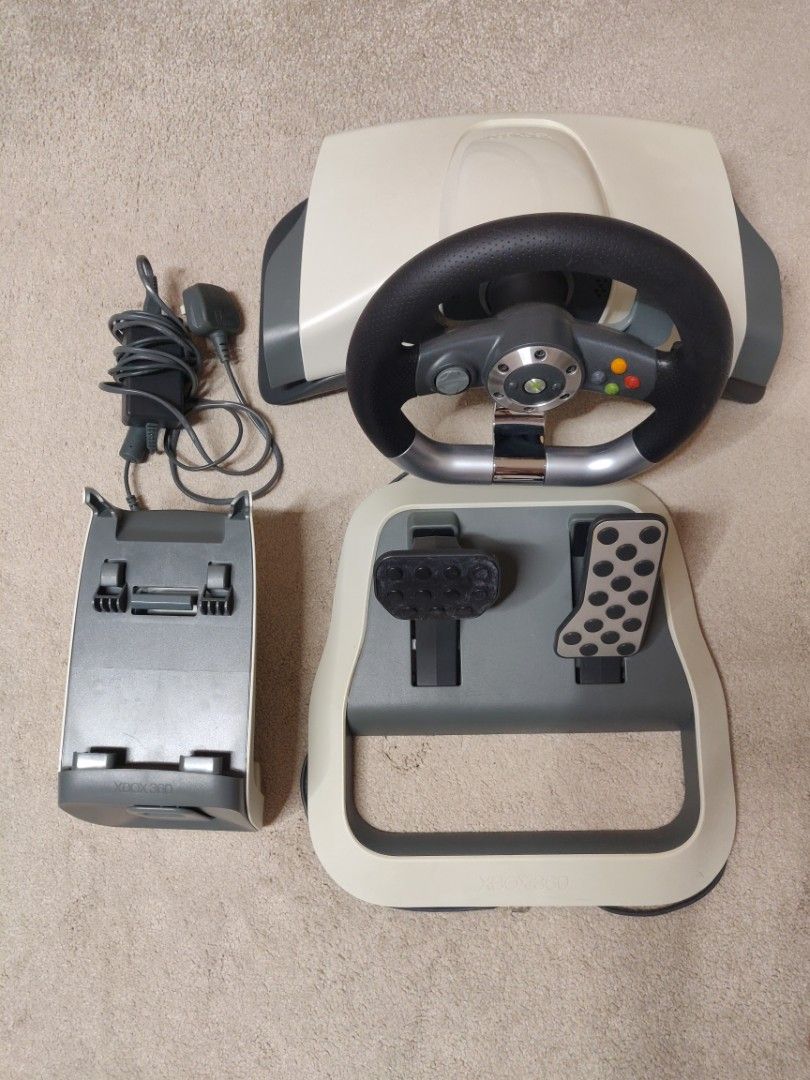 Xbox 360 wireless steering wheel on pc deals