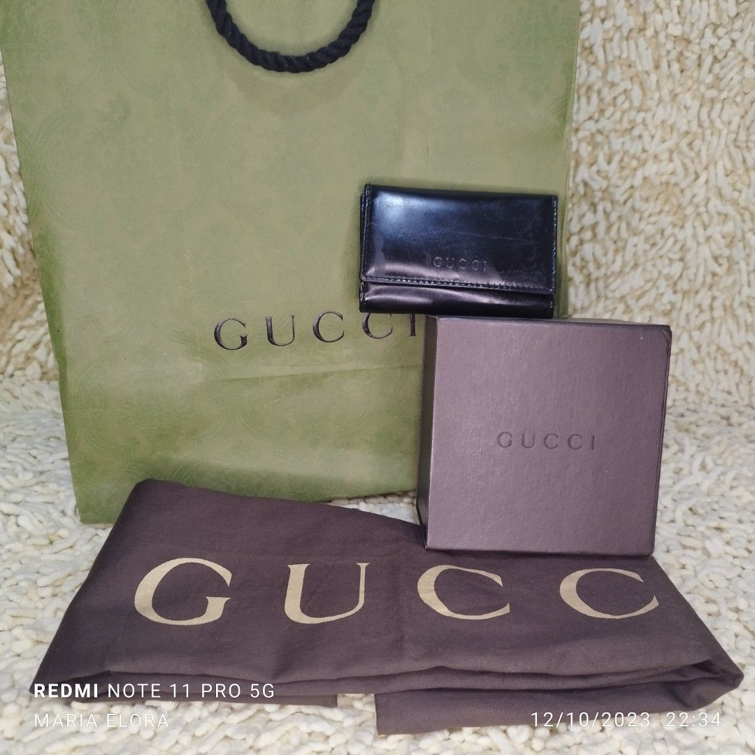 Authentic Gucci Key Holder, Luxury, Bags & Wallets on Carousell